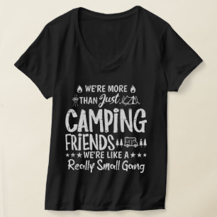 Camiseta divertida para mujeres con cuello en V de