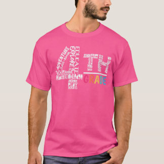 Camiseta divertida para mujeres de cuarto grado Es