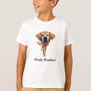 Camiseta divertida para niño de Golden Retriever