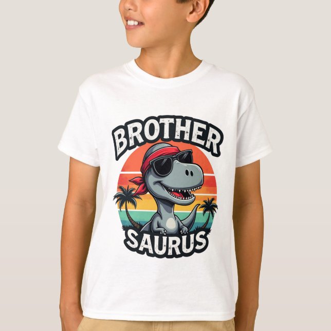 Camiseta divertida para niños con diseño chino (Anverso)
