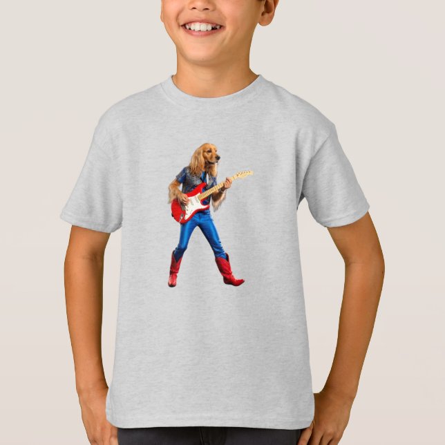 Camiseta divertida para niños de Cocker Spaniel es (Anverso)
