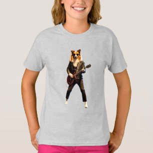 Camiseta divertida para niños de Collie estrella d