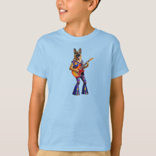 Camiseta divertida para niños de pastor alemán est