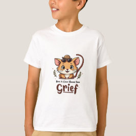 Camiseta divertida para niños inspirada en roedore