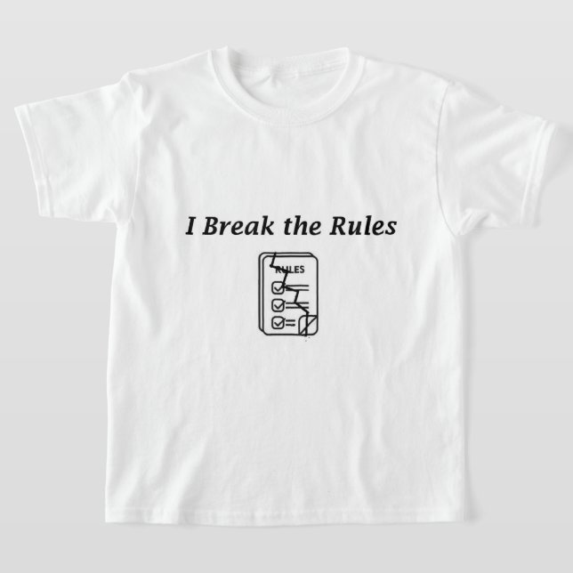 Camiseta divertida para niños - juguetona (Distribución)