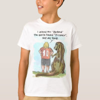 Camiseta Divertida para Niños 'Jurásico Musculoso'