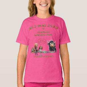 Camiseta divertida para niños que no acarician yak