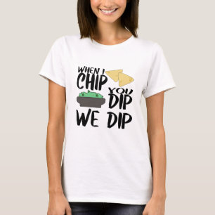 Camiseta divertida para noche de chicas con patata
