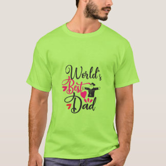 Camiseta divertida para papá, el mejor papá del mu