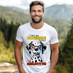 Camiseta divertida para perros enojados