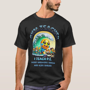 Camiseta divertida para profesor de gimnasia