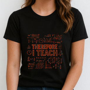 Camiseta divertida para profesores de matemáticas;