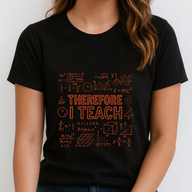 Camiseta divertida para profesores de matemáticas; (Subido por el creador)