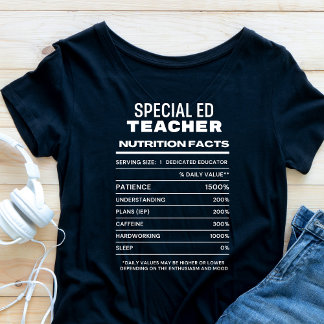 Camiseta divertida para profesores especiales de n