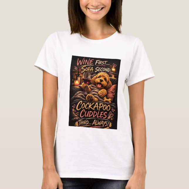 Camiseta divertida para regalar a un Cockapoo, reg (Anverso)