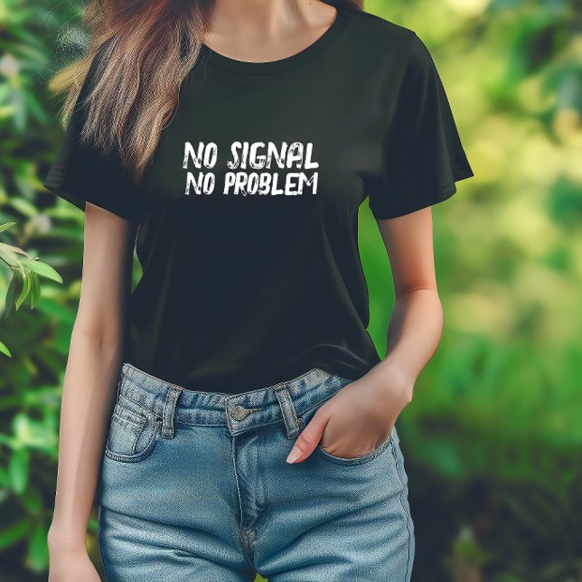 Camiseta divertida para senderismo Sin señaligena  (Subido por el creador)
