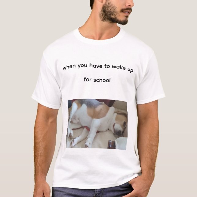 camiseta divertida para volver al colegio (Anverso)