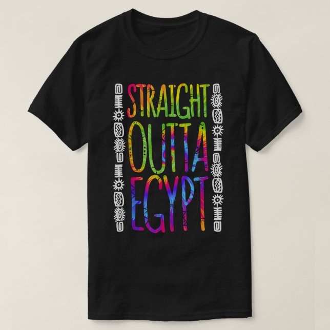 Camiseta Divertida Pascua a las afueras de Egipto Judía Sed (Diseño del anverso)