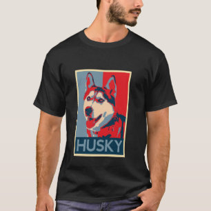 Camiseta Divertida Perro Husky Siberiano Perro Cac