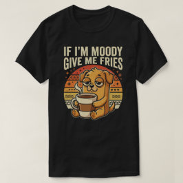 Camiseta Divertida Perro Malhumorado Amante del Ca