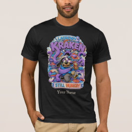 Camiseta divertida personalizada de Laundry Kraken