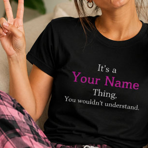 Camiseta Divertida Personalizada Es Un Asunto De N