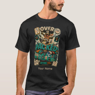 Camiseta divertida personalizada para estudiantes