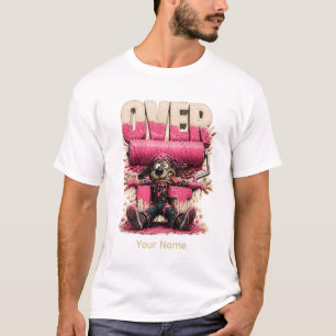 Camiseta Divertida Personalizada 'Ya Estoy Harta'