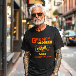 Camiseta divertida personalizado - Club de Viejo G