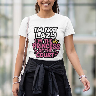 Camiseta divertida Princesa de la corte de los dep