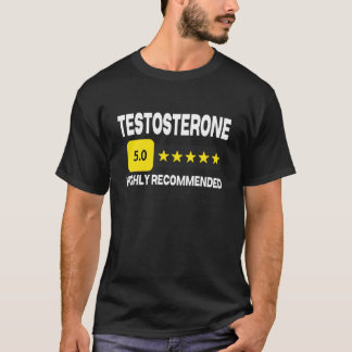 Camiseta Divertida Prueba de Testosterona Testo Terapia TRT