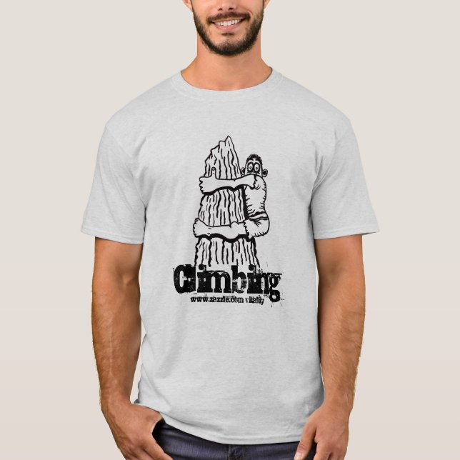 Camiseta divertida que sube (Anverso)