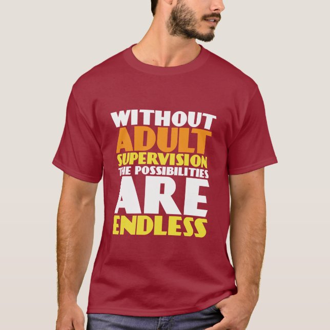 Camiseta Divertida Rebelde Adolescente (Anverso)