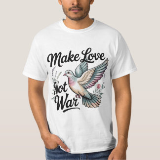 Camiseta divertida regalo para él 'Hacer el amor n