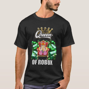 Camiseta Divertida Reina De Blox De Robux Para Juegos De Ch