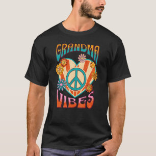 Camiseta Divertida retro Hippie Soul Style Abuela Vibes Abu