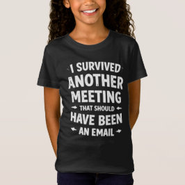 Camiseta Divertida Reunión Escolar de Chicas - Ema