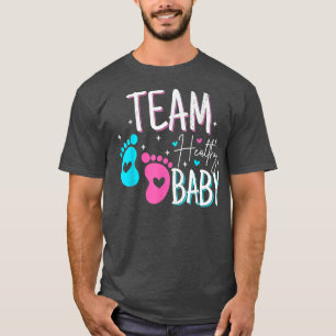 Camiseta Divertida revelación de género del equipo de fiest