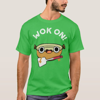 Camiseta Divertida Roca China Wok On amigo