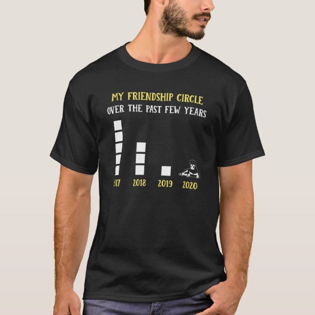 Camiseta Divertida Ropa Círculo De Amistad Rottweiler Para  (Anverso)