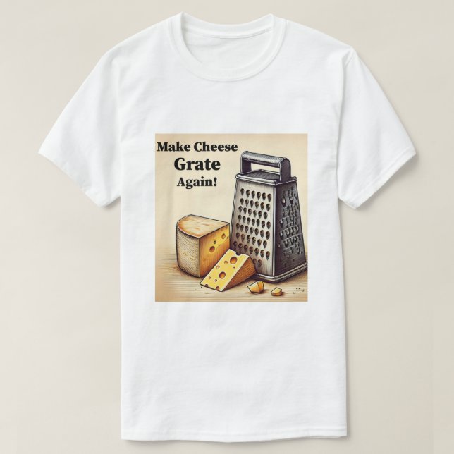 Camiseta Divertida sátira de las elecciones norteamericanas (Diseño del anverso)