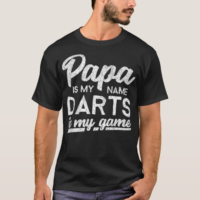 Camiseta divertida se desvanece papá regalo camise (Anverso)