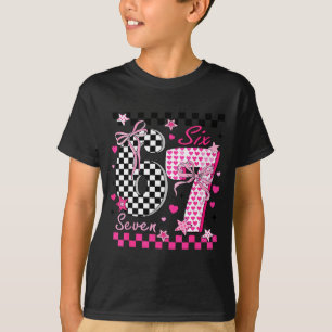Camiseta Divertida Seis Siete Coqueta 6 7 Meme Hombres Muje