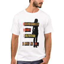 Camiseta divertida serie Ocasionalmente Moody