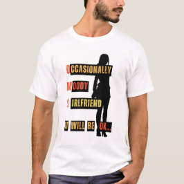 Camiseta divertida serie Ocasionalmente Moody