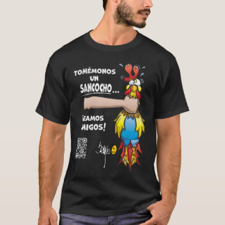 Camiseta divertida sobre el Sancocho de Colombia
