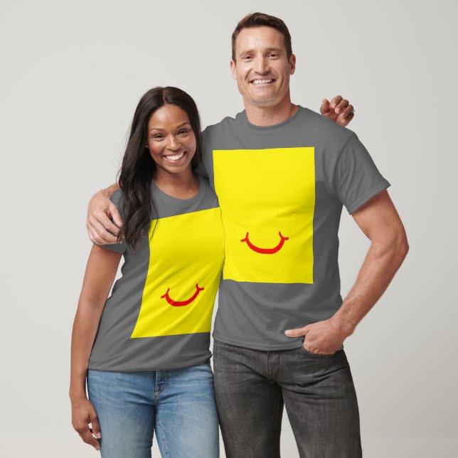 camiseta divertida sonrisa (Unisexo)