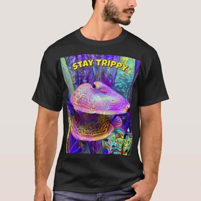 Camiseta divertida «Stay Trippy» (Anverso)