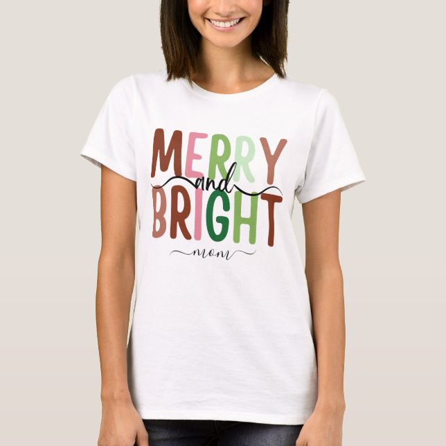 Camiseta divertida temática de Navidad personaliza (Anverso)