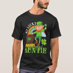 Camiseta Divertida tía Paddy Day St Patricks Lucky Charms C